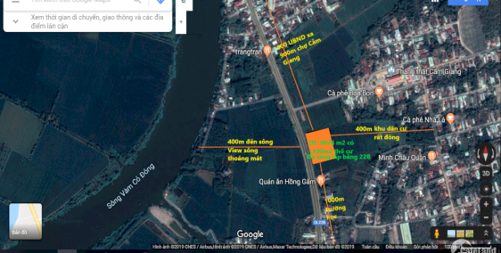 CHO THUÊ MẶT BẰNG MẶT TIỀN QUỐC LỘ 22B RỘNG 95 mét LÂU DÀI GÒ DẦU TÂY NINH