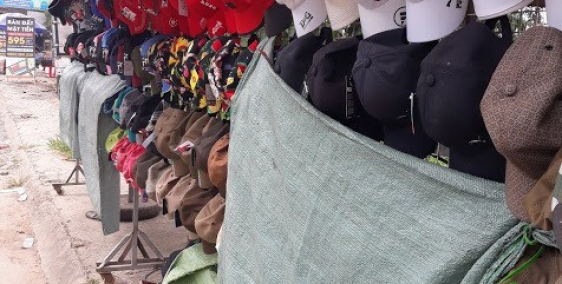 Cần sang tiệm dày dép nón mủ 150m2 đâng hoạt động tốt phan đình giót an phú thuậ