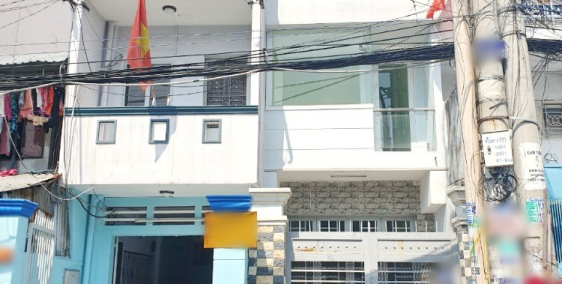 Cho thuê nguyên căn nhà mặt tiền đường Nguyễn Duy Phường 12 Quận 8, Giá thuê: 12