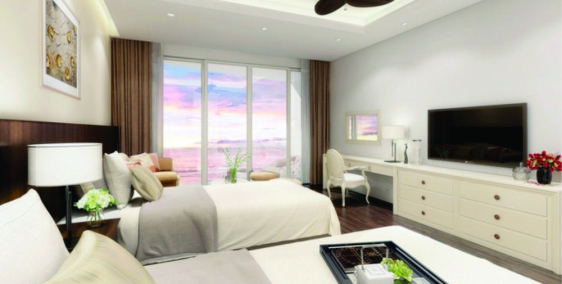 Cho thuê Khách Sạn 4 sao mặt biển Mỹ Khê đường Võ Nguyên Giáp,17 tầng,90 phòng,c