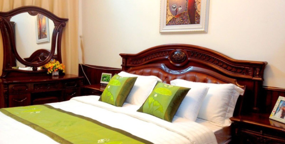 Cho thuê căn hộ cao cấp 1 phòng ngủ, full nội thất phố Tạ Quang Bửu,Hai Bà Trưng