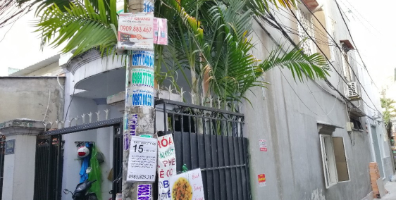 Cho thuê nhà nguyên căn, 2 mặt tiền hẻm, 48m2;