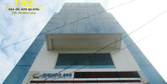 Văn phòng cho thuê Bình Thạnh tòa nhà Cienco 585 Building đường D2, giá chỉ 305