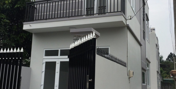 Bán nhà 1 lầu đúc thật Hóc Môn ngay chùa Hoằng Pháp 376m2 thổ cư