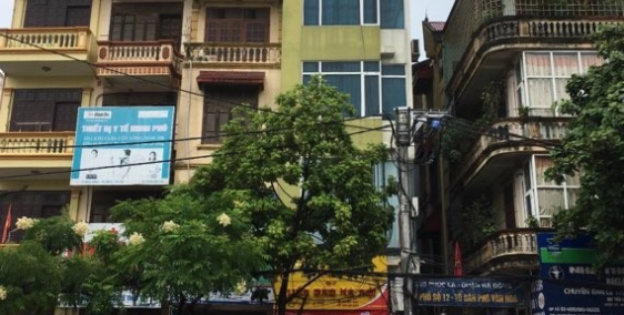 Bán nhà mặt phố, 2 mặt tiền đối diện Viện bỏng quốc gi