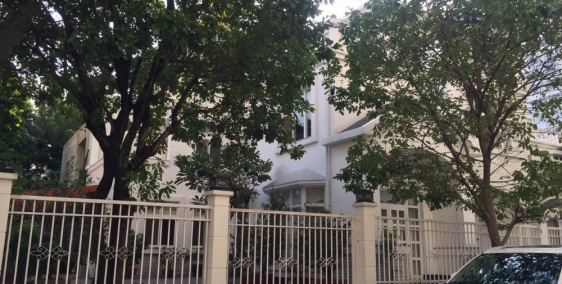 Biệt thự tứ lập 16x16m khu Mỹ Gia 2, Phú Mỹ Hưng, Q7 có 4PN nhà đẹp cho thuê