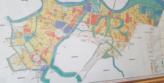 Đất thành phố, giá nông thôn, Đất nền sổ đỏ, trung tâm Quận Dương Kinh, Hải Phòn