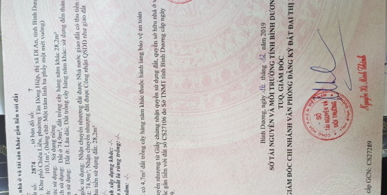 Đất Dĩ An, ngã tư chiêu liêu 103,1m²