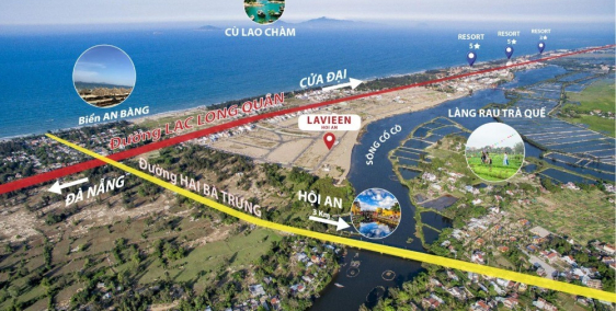 Bán nhanh lô đất ven Biển An Bàng- sổ đỏ chín chủ/giá chưa qua đầu tư