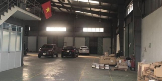 Cho thuê kho xưởng DT 1500m2 khu công nghiệp Đài Tư , Long Biên Hà Nội.