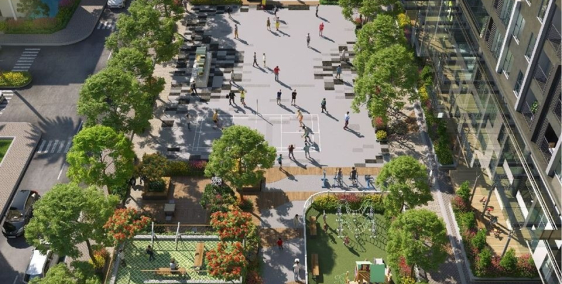 CHCC 3PN Mipec Xuân Thủy - 108,4 m2 - tầng trung hướng mát