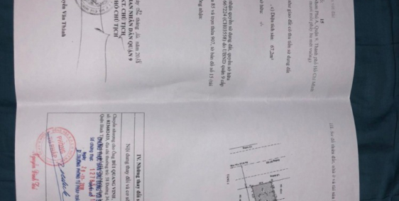 Bán căn nhà ngay gần đại học Tài Chính Marketing quận 9