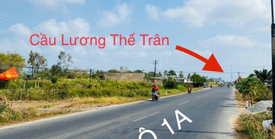 CHÍNH CHỦ BÁN ĐẤT MẶT TIỀN QUỐC LỘ 1A, ĐOẠN CẦU LƯƠNG THẾ TRÂN