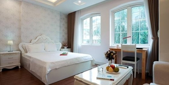 Cho thuê căn hộ dịch vụ view đẹp tại 193 Trung Kính, Cầu Giấy, Hà Nội