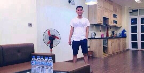 Căn hộ tại tòa F4 Yên Hòa 2 ngủ dt 55m giá 6tr nội thất cơ bản ở luôn