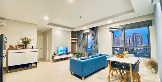 Cho thuê căn hộ Đảo Kim Cương 2PN 90m2, full nội thất, view sông + ngoại khu