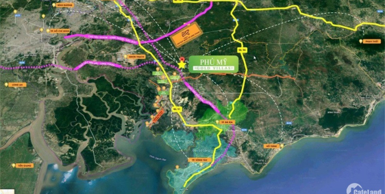 Bán đất nền dự án tại dự án Phú Mỹ Gold City, Phú Mỹ, Bà Rịa Vũng Tàu, DT 200m2,