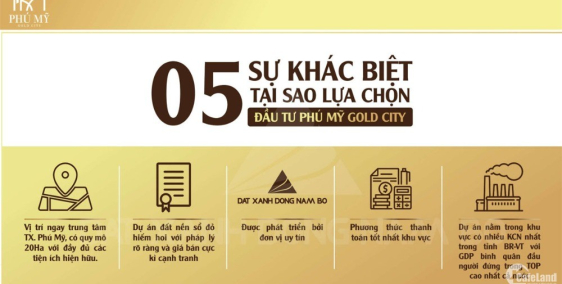 Phú Mỹ Gold City Vùng Đất Tiềm Năng Cho Nhà Đầu Tư