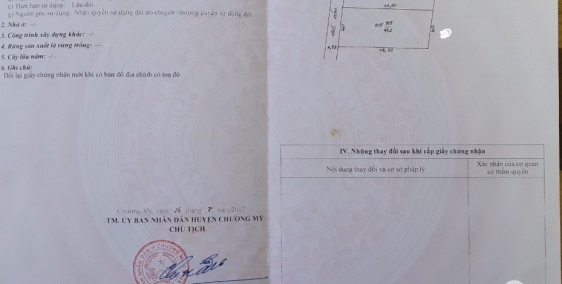 CHÍNH CHỦ CẦN BÁN MẢNH ĐẤT DIỆN TÍCH 50M2 TẠI PHỤNG CHÂU, CHƯƠNG MỸ, HÀ NỘI