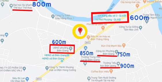 Bán đất phân lô 50m2 - 100m2 khu vực Biên Giang - Hà Đông