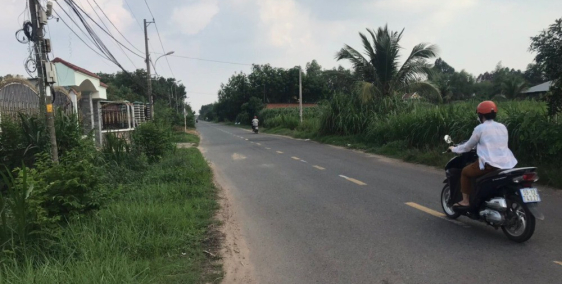 Đất MT xã An Nhơn Tây, DT: 30m x 25m, sổ hồng riêng. Gía: 6tr/m2