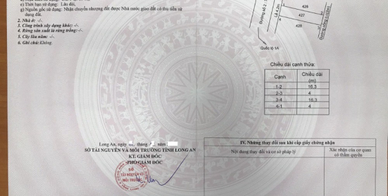 Chính chủ cần bán nhanh lô đất đẹp TP.Tân An – Long An