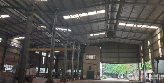 Cho thuê kho xưởng DT 2500m2 Đức Giang Long Biên Hà Nội.