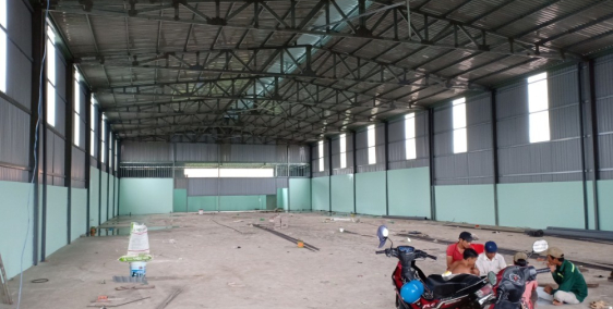 Cho thuê kho - xưởng 150m2, 10tr/tháng, mới xây, thoáng, đường thạnh xuân 43