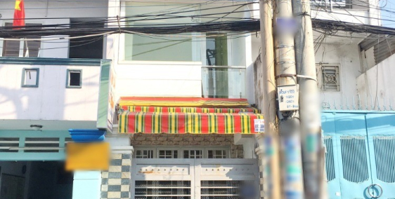 Cho thuê nhà nguyên căn mặt tiền đường Nguyễn Duy P.12 Quận 8 - 11Tr/tháng