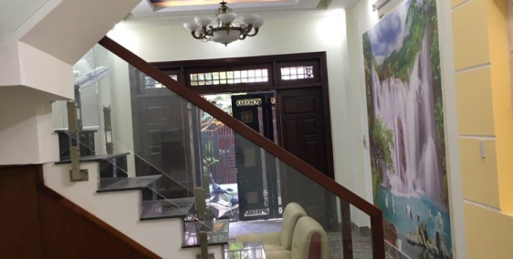 nhà nguyên căn thông nhất p11 gv 3 lầu 4pn full nội thất