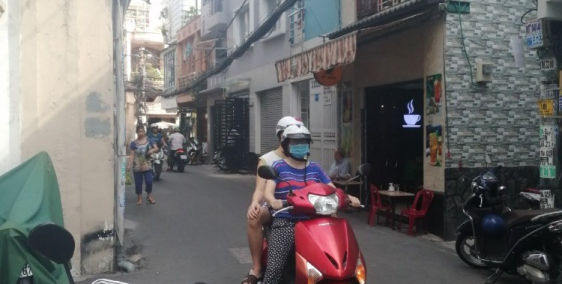 Cho thuê MB văn phòng HXH nguyễn đình chiểu P3, phú nhuận DT: 4x8m