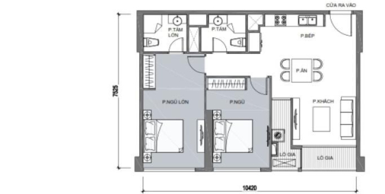 Bán gấp ch Vinhomes, Bình Thạnh, 81.5m2 , 2PN – 5.6 tỷ ( bao trọn gói )