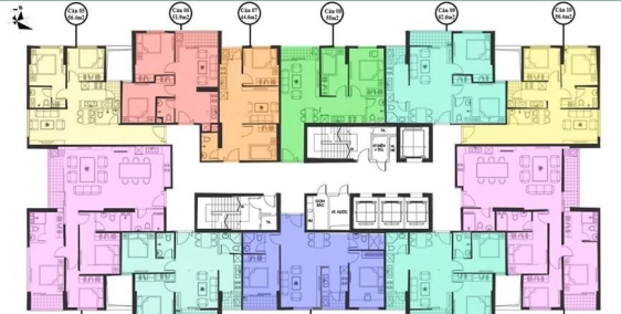 bán căn hộ 2 ngủ tại mipec city view  kiến hưng hà đông giá thấp