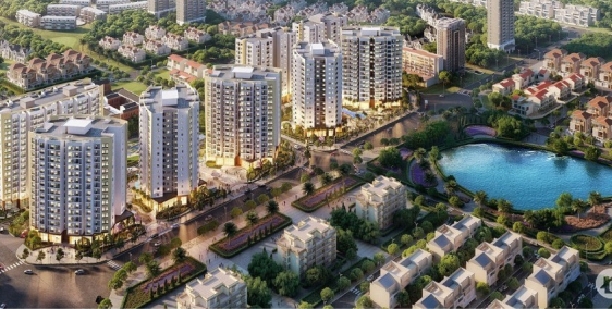 Chung cư  Le Grand Jardin - No15, No16 khu chung cư Sài Đồng