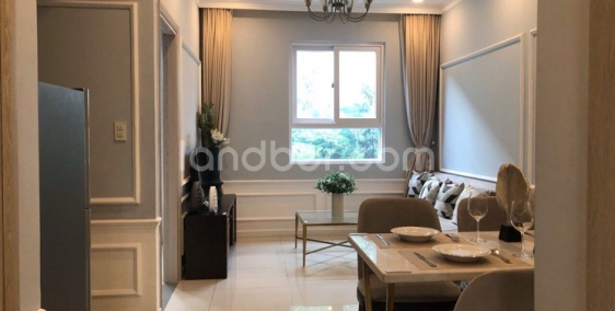 Căn hộ mặt tiền Kinh Dương Vương sắp bàn giao.