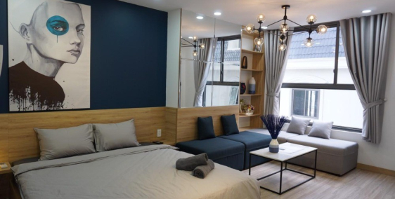 Bán căn Studio thiết kế cực đẹp 36m2. Giá chỉ: 2.25 tỷ