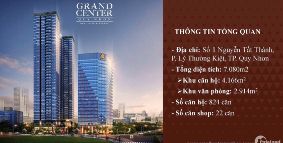 CĂN HỘ GRAND CENTER QUY NHON - GIẢI PHÁP ĐẦU TƯ THÔNG MINH