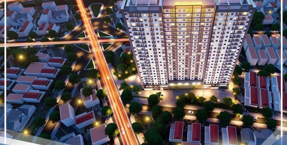 Bán căn hộ Tecco Home ngay vòng xoay An Phú, 2PN giá chỉ 1 tỷ.