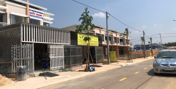 Oasis City 1 trệt 1 lầu, Oasis City Mỹ Phước 1, đối diện ĐH quốc tế Việt Đức