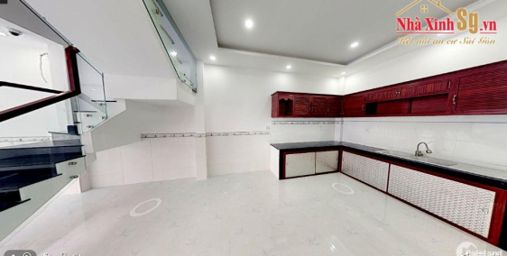 Bán nhà khu vực giáp BChánh, sổ riêng, hoàn thiện, ngân hàng hỗ trợ