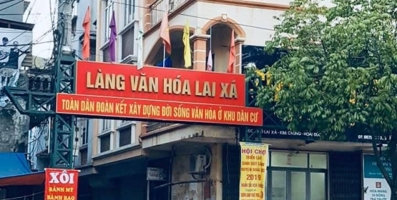 Bán nhà 4 tầng lai xá 42m2 trục chính của làng kinh doanh tốt