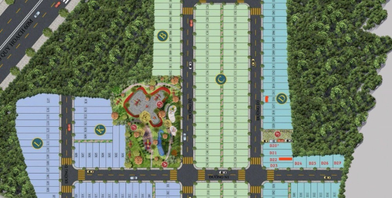 KHU  DÂN CƯ " VÀNG " DỰ ÁN MOONLAKE BÀ RỊA