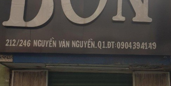 Bán nhà Nguyễn Văn Nguyễn Quận 1. 34,6m2. Gần chợ Tân Định. Ra được bờ kè