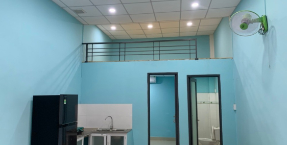 nhà mới xây tặng nội thất cơ bản