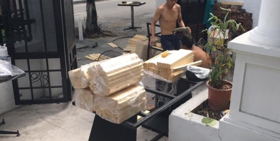 CHO THUÊ BT LÀM VĂN PHÒNG, 4 TẦNG, 1 HẦM FULL ĐỒ