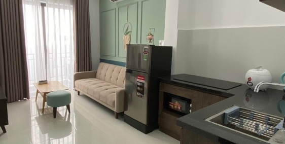 Cho thuê căn hộ full nội thất 2 phòng ngủ  gần Lotte