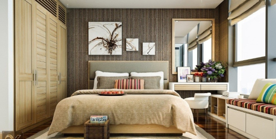 Cho thuê căn 2 phòng ngủ đủ đồ 885 Tam Trinh