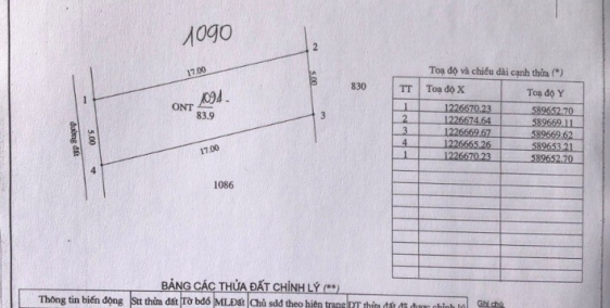 Chỉ 275tr/77m2 SHR + TC 100% ngay TT Gò Dầu chỉ 1 lô duy nhất