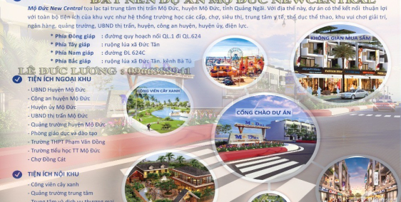 ĐẤTNỀN DỰ ÁN MỘ ĐỨC NEWCENTRAL