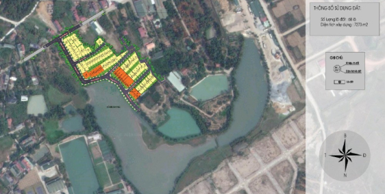 Bán 40 lô Đất nền có sổ đỏ - View hồ sen 3ha - Trung tâm khu CNC Hòa Lạc